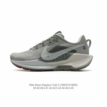 公司级 耐克 Nike Pegasustrail5男越野跑步鞋夏新款耐克飞马该鞋款搭载出众回弹的 Reactx 泡绵中底，多种地面，皆可轻松驾驭。采用别致设计。 - 点击图像关闭