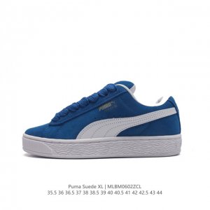 彪马puma Suede Xl 低帮复古轻便透气防滑减震休闲鞋 厚底增高运动板鞋。 尺码: 35.5-45含半码 货号：395205 01 编码：Mlbm060