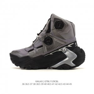 新品公司级 Kailas凯乐石 中高帮登山鞋男Gore-Tex防水缓震抓地重装运动徒步鞋 适合多日中高强度负重的徒步登山鞋。 内靴采用Gore-Tex科技，这项