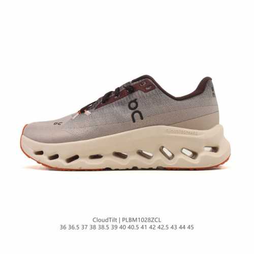 昂跑 On 训练鞋Cloudtitl 2025新品 男女同款防水缓震徒步鞋 厚底增高运动老爹鞋。缓震性能提升：Cloudtilt 采用了先进的缓震技术，能够有效