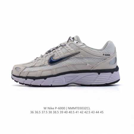 170 【真标】耐克(Nike)男女子休闲运动鞋P-6000Premium 轻便舒适透气防滑缓震耐磨跑步鞋。P-6000 是一款植根于 2000 年代风格的混合 - 点击图像关闭