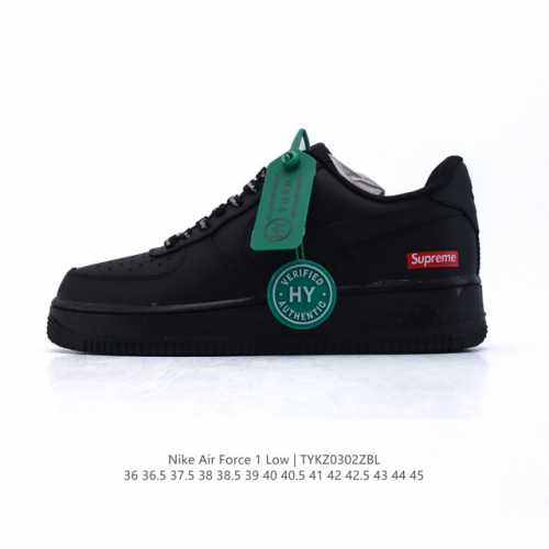 200 公司级【附赠送Logo清洁刷】Af1耐克 Nike Air Force 1 ‘07 Low 空军一号 厚底增高百搭休闲运动板鞋 原楦头原纸板 打造纯正空