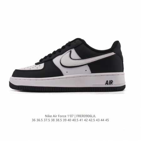 耐克 Nike Air Force 1 '07 Low 空军一号含气垫 低帮百搭厚底增高休闲运动板鞋。柔软、弹性十足的缓震性能和出色的中底设计，横跨复古与现代的 - 点击图像关闭