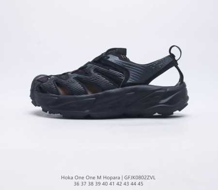 【正确版本】HOKA ONE ONE Hopara 徒步机能防滑运动登山越野户外休闲男女士凉鞋 货号：1123112 IFMO 尺码：36-45 编码：GFJK - 点击图像关闭