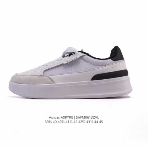 新品 阿迪达斯 Adidas 奢侈品送礼男士Aspyre休闲鞋复古 简约百搭 轻便舒适 防滑耐磨 运动休闲鞋。透气性：Aspyre休闲鞋采用网孔设计，具有良好的