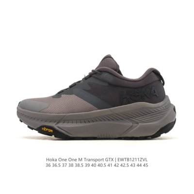 Hoka One One project Transport 舒适 防滑耐磨 低帮 生活休闲鞋 男女同款 这双鞋也是Hoka提倡环保主义的一双鞋款，中底和外底都