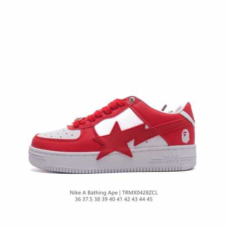 A Bathing Ape 安逸猿 男女运动鞋复古板鞋 升级原楦原纸版数据开发，采用超软皮革鞋面材质，内置全掌air Sole气垫定制联乘，日本里原宿潮流品牌a - 点击图像关闭