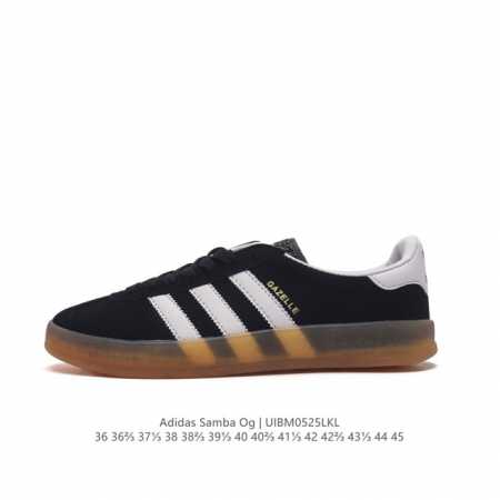 阿迪达斯 德训鞋 Adidas Originals Samba Og Shoes 经典运动鞋小白鞋 T头鞋 男女板鞋 彰显休闲摩登风情的时尚经典鞋。它诞生于50 - 点击图像关闭