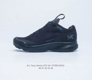始祖鸟 Arc Teryx Aerios Gxt登山靴 防水加强版男士系列加强版户外防水低帮登山鞋徒步鞋 轻量支撑长距离越野跑鞋 轻便透气户外运动鞋 耐磨轻量