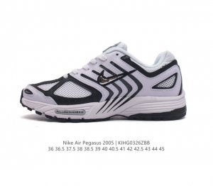 耐克nike Pegasus 2005 复古运动休闲低帮跑步 Pegasus 2005 于 2005 年中期首次亮相 从视觉上看 这款运动鞋与 2002 年的同
