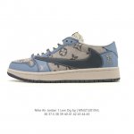 公司级 耐克 Nike Air Jordan 1 Low Og Sp Military Blue Aj1乔1倒勾 2025年新款 低帮篮球鞋 Aj1 乔丹1代
