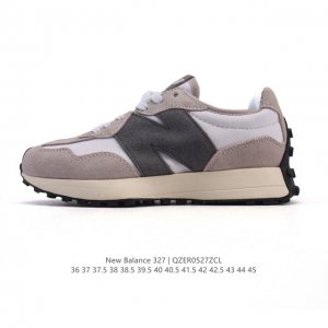 真标 Nb 新百伦 New Balance 327系列复古休闲运动慢跑鞋时尚男女运动鞋 以更纯粹的复古风格设计打造的全新造型 侧身还以解构设计 将 N 字标志以
