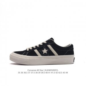 Converse 匡威 男女鞋真标硫化工艺，双层围条夹布防开胶工艺，聚氨酯硅蓝pu中底焕新经典,匡威converse Chuck One Star Oxsued