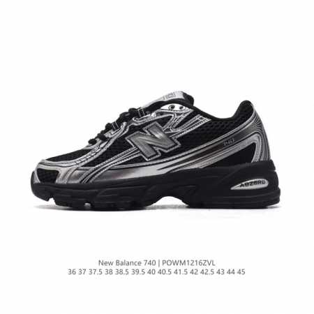 New Balance Mr740 Nb新百伦系列复古老爹风休闲运动慢跑鞋。采用轻质牛剖革拼接透气网眼衬垫织物鞋面材质 T-Beam大底提供足步弓支撑 保持步态 - 点击图像关闭