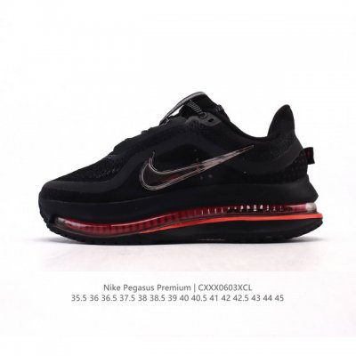 新品公司级 耐克 Nike Pegasus Premium Airscape 舒适百搭减震防滑耐磨透气 低帮跑步鞋 Pegasus Premium 飞马王！搭载