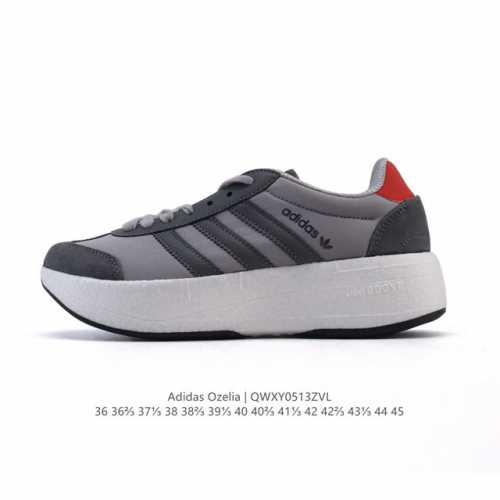 公司级 真爆 阿迪达斯 Adidas City Rnr经典Boost运动鞋男女舒适百搭防滑耐磨 低帮厚底增高运动 休闲跑步鞋 爆米花 阿迪达斯官方三叶草阿迪 L