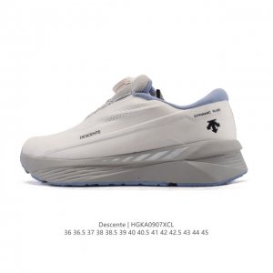 新品公司级 Descente Cron Racer 迪桑特休闲鞋，男女款设计，迪桑特Cron Racer系列是一款融合日系极简设计与功能科技的多场景休闲鞋，核心