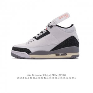 公司级 耐克 乔丹 AJ3 耐克 Nike Air Jordan 3 Retro SE 乔3 复刻篮球鞋 乔丹3代 三代 男女子运动鞋，作为 AJ 系列中广受认