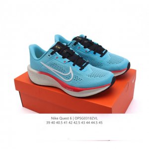 180 【公司级】耐克Nike Air Quest 6 卡贾透质轻气休运闲 透气轻盈缓震跑步鞋，Nike Quest 6男女子透气轻盈缓震跑步鞋采用匠心设计，助