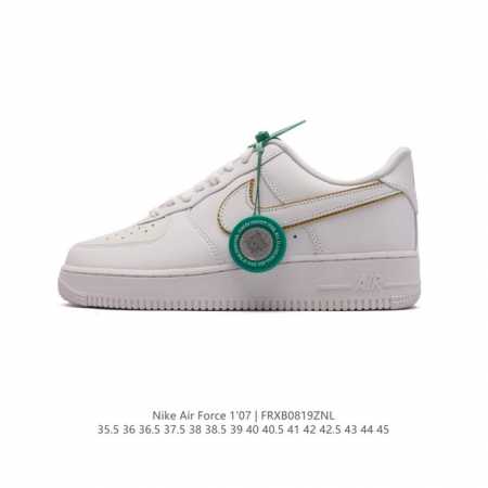公司级 附赠送logo清洁刷 Af1耐克 Nike Air Force 1 ‘07 Low 空军一号厚底增高百搭休闲运动板鞋 原楦头原纸板 打造纯正空军版型，专 - 点击图像关闭