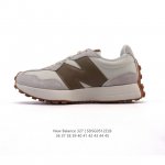 真标 Nb 新百伦 New Balance 327系列复古休闲运动慢跑鞋时尚男女运动鞋 以更纯粹的复古风格设计打造的全新造型 侧身还以解构设计，将 N 字标志以