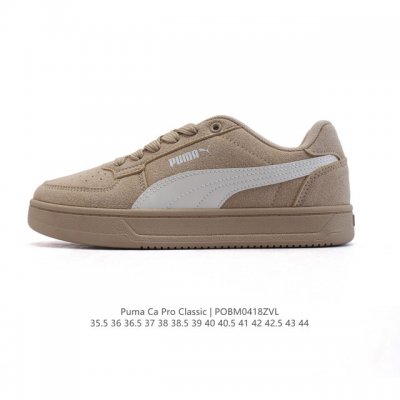 彪马 puma Ca pro Classic 百搭单品彪马复古休闲鞋经典男女板鞋，搭配精心设计的配色组合，营造浓郁的复古氛围。鞋面打孔细节,提升穿着时的舒适度。