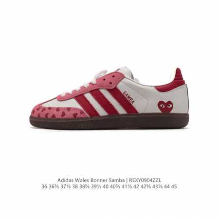 阿迪达斯 Adidas Wb Pony Tonal Samba 运动板鞋 经典三叶草与德训鞋结合 复古种草。年，是阿迪达斯samba之年。Samba系列的爆火， - 点击图像关闭