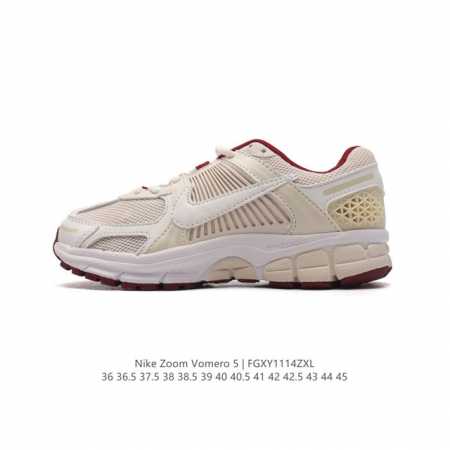 Nike 耐克夏季 Zoom Vomero 5 运动鞋休闲训练跑步鞋。Nike Zoom Vomero 5 男女子运动鞋妥帖包覆足部，提供透气支撑效果。耐穿材料 - 点击图像关闭
