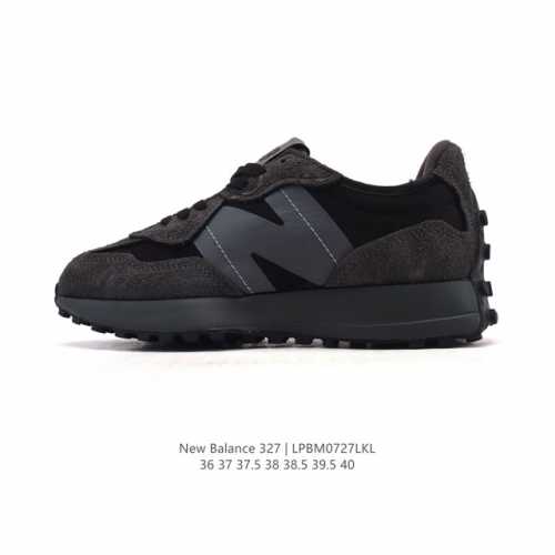 真标 Nb 新百伦 New Balance 327系列复古休闲运动慢跑鞋时尚女运动鞋 以更纯粹的复古风格设计打造的全新造型 侧身还以解构设计，将 N 字标志以做