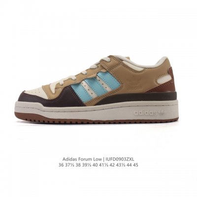 Adidas 阿迪达斯 三叶草 Forum Low 男女运动板鞋 2025年新款 蛇年限定 摩登演绎篮球风的经典鞋。英文的“Forum”，是进行表达的场所，在这