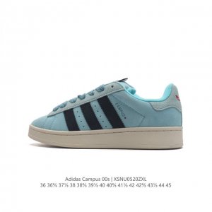 Adidas阿迪达斯.男女鞋 三叶草campus 00S 面包鞋复古休闲板鞋.千禧回潮！Adidas Campus 00S 经典再现！面包化的campus鞋款在