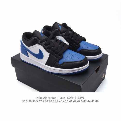 耐克 乔丹air Jordan 1 Low Aj1 乔1 乔丹1代aj1 低帮复古文化休闲运动篮球鞋。该鞋款从 1985 年元年款汲取设计灵感，焕新演绎简约经典