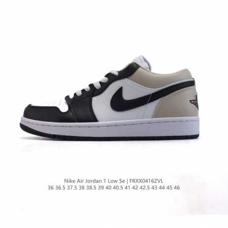 耐克 乔丹Air Jordan 1 Low Aj1 乔1 乔丹1代Aj1 低帮复古文化休闲运动篮球鞋，从1985 年面世的元年款汲取设计灵感，采用简洁大方的经典 - 点击图像关闭