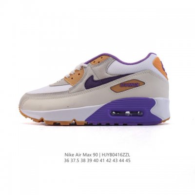 Nike耐克运动鞋 Air Max 90 健身运动跑鞋休闲鞋 复古风十足！Air Max 90 作为 Nike 旗下最经典的鞋型之一，凭借着百搭的造型，获得众多