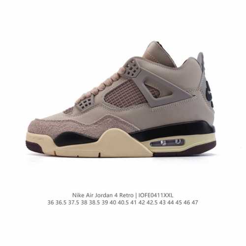 公司级 真标 耐克 Nike Air Jordan 4 Retro Og迈克尔 乔丹Aj4代乔4 中帮复古休闲运动文化篮球鞋。秉承轻量化的速度型篮球鞋设计思想完