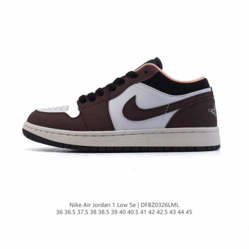 90 【头层皮拼接】耐克 乔丹Air Jordan 1 Low Aj1 乔1 乔丹1代Aj1 低帮复古文化休闲运动篮球鞋。该鞋款从 1985 年元年款汲取设计灵