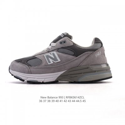 公司级 Newbalance 新百伦993系列美产老爹鞋总统经典复古运动鞋纽巴伦993总统慢跑鞋。卓越的舒适性与经典风格相得益彰，打造出我们的 Made In