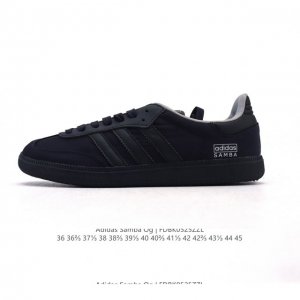 公司级 阿迪达斯 德训鞋 Adidas Originals Samba Og Shoes 经典运动鞋小白鞋 T头鞋 男女鞋 彰显休闲摩登风情的时尚经典鞋 它诞生