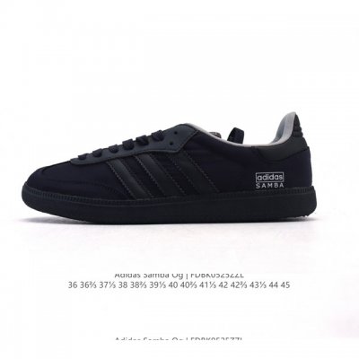 公司级 阿迪达斯 德训鞋 Adidas Originals Samba Og Shoes 经典运动鞋小白鞋 T头鞋 男女鞋 彰显休闲摩登风情的时尚经典鞋 它诞生