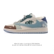 公司级 耐克 Nike Air Jordan 1 Low Og Sp Military Blue Aj1乔1倒勾 2025年新款 低帮篮球鞋 Aj1 乔丹1代