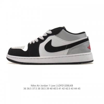 耐克 乔丹Air Jordan 1 Low Aj1 乔1 乔丹1代Aj1 低帮复古文化休闲运动篮球鞋。该鞋款从 1985 年元年款汲取设计灵感，焕新演绎简约经典