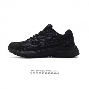 公司级 Dior 迪奥 高奢品牌 彰显高级气质 Dior 运动鞋低帮系列复古百搭休闲鞋时尚慢跑鞋厚底老爹鞋。 码数：36-45 编码：Iobm1217Zml