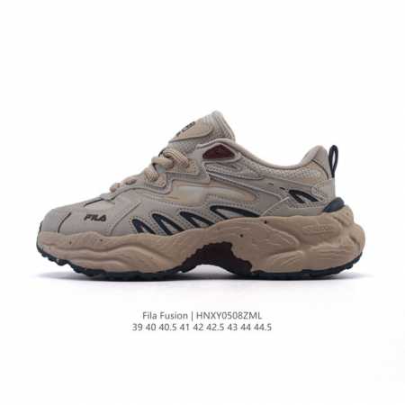公司级 斐乐 男款老爹鞋 Fila Fusion 厚底增高百搭运动鞋 意大利百年经典运动品牌，网红单品 小红书推荐爆款 Fila斐乐新款小白鞋斐乐潮牌文化街头风 - 点击图像关闭