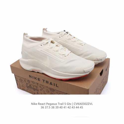 180 耐克(Nike)Pegasustrail5 男女同款越野跑步鞋夏新款耐克飞马该鞋款搭载出众回弹的 Reactx 泡绵中底，多种地面，皆可轻松驾驭。采用别