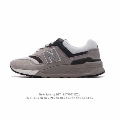 新百伦 New Balance Nb官方男女鞋997系列 时尚舒适休闲运动鞋男女款休闲复古鞋，拼接鞋面，具有良好的强度，弹性特点。舒适耐磨，与织物拼接，全面提升