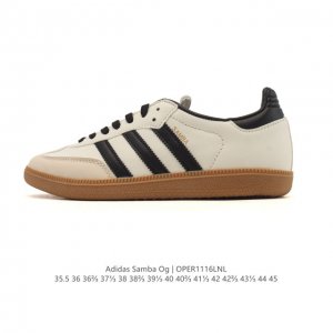 阿迪达斯 德训鞋 Adidas Originals Samba Og Shoes 经典运动鞋小白鞋 T头鞋 男女鞋 彰显休闲摩登风情的时尚经典鞋。它诞生于50年