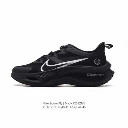 公司级 耐克 Nike Zoom Fly 5 运动鞋公路跑鞋竞速跑步鞋厚底增高老爹鞋。采用耐用的设计，不仅可以部署在您最喜欢的比赛的起跑线上，还可以部署在征服后 - 点击图像关闭