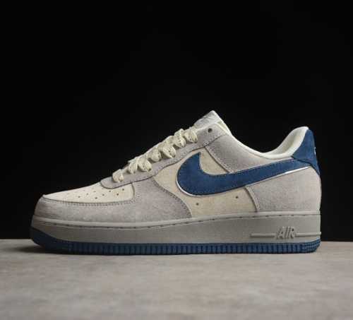 Akira X Nk Air Force 1'07 Low 灰蓝 麂皮满天星 空军一号低帮休闲板鞋 Dj3966-133 打造纯正空军版型#专注外贸渠道 全掌内