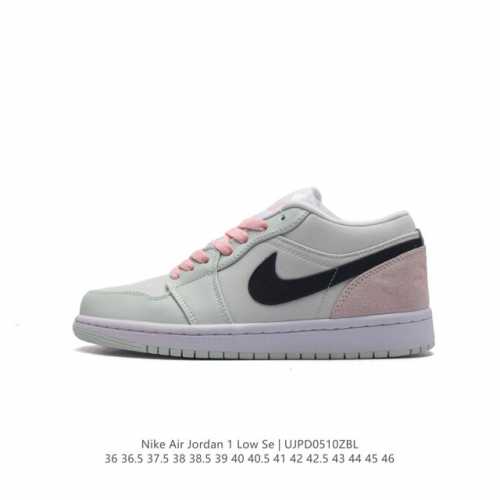 耐克 乔丹air Jordan 1 Low Aj1 乔1 乔丹1代aj1 低帮复古文化休闲运动篮球鞋。该鞋款从 1985 年元年款汲取设计灵感，焕新演绎简约经典