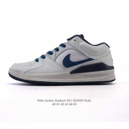 真标 耐克 Nike Air Jordan Stadium Aj90 潮流运动板鞋 Aj90 充满了对Tinkerhathield 原创设计的致敬 包括中足网状 - 点击图像关闭